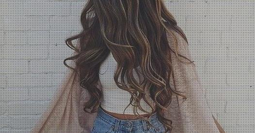 Review de cabello planchado con ondas en las puntas