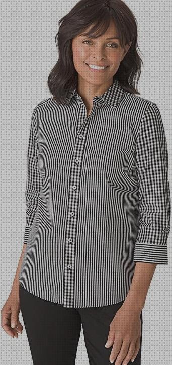 Review de camisa sin planchado mujer