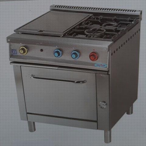 Las mejores marcas de cocinas cocina industrial 8 con horno y plancha