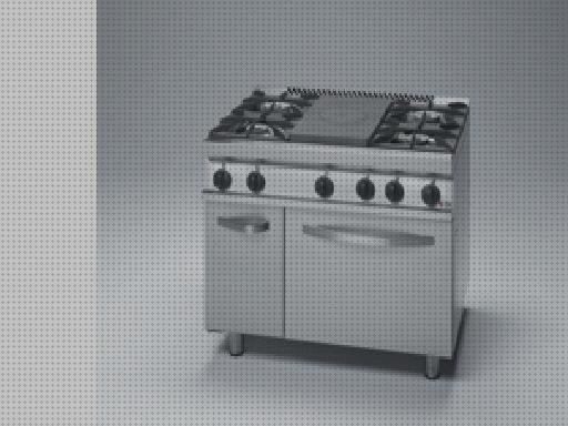 ¿Dónde poder comprar cocinas cocina industrial a gas con media plancha y horno?