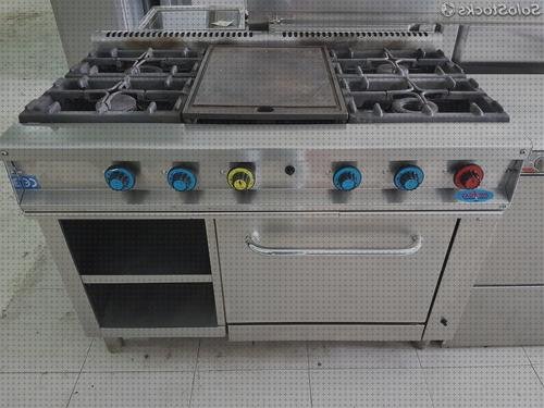 Las mejores marcas de cocinas cocina industrial con plancha y de gas
