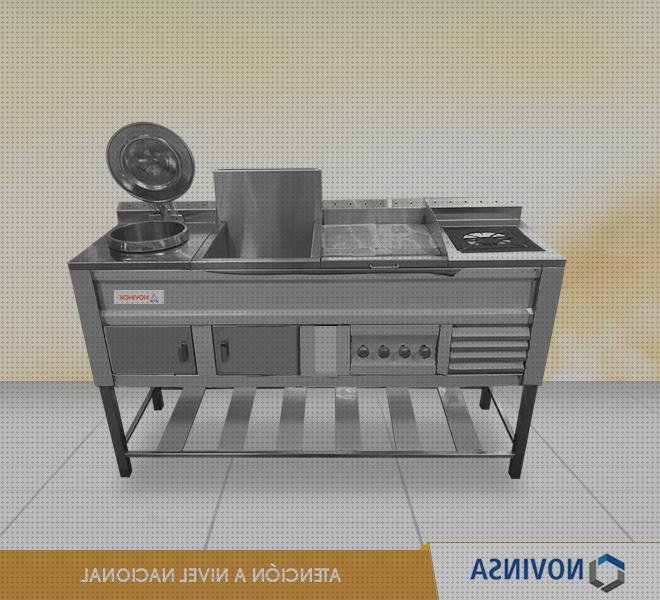 ¿Dónde poder comprar cocinas cocina industrial con plancha y freidora?