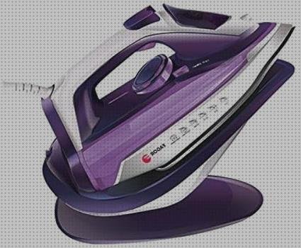 Review de plancha vertical a vapor morada