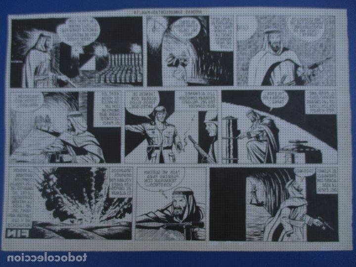 Review de planchas comic originales
